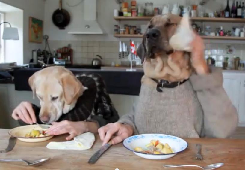 Chrsitmas dinner - click for the video...